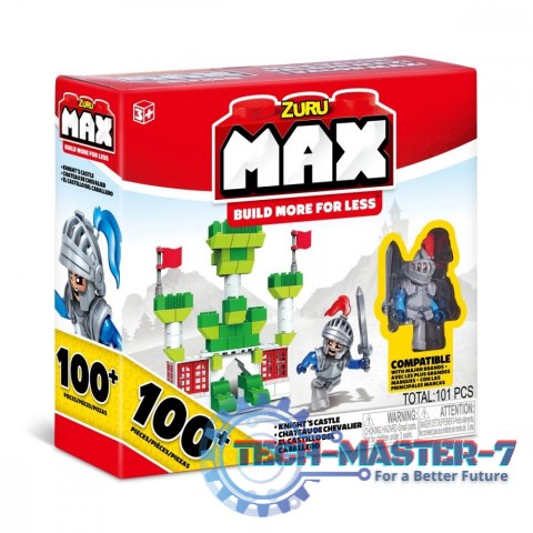 Zestaw klocków 100+ elementów mix Zestaw klocków 100+ elementów mix