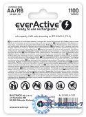 Akumulatory R6/AA 1100 mAH, blister 4 SZT. INFINITY LINE, technologia ready to use