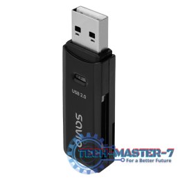 Czytnik kart SD, USB 2.0, 480 Mbps, AK-63