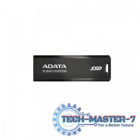 Dysk SSD zewnętrzny SC610 2000 GB USB3.2A Gen2 czarny Dysk SSD zewnętrzny SC610 2000 GB USB3.2A Gen2 czarny
