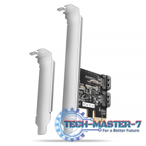 PCES-SJ2 Kontroler PCIe 2x wewnętrzny port SATA 6G, chipset JMB582 SP & LP PCES-SJ2 Kontroler PCIe 2x wewnętrzny port SATA 6G, chipset JMB582 SP & LP