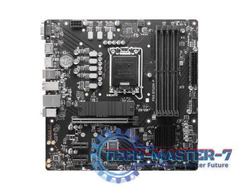 Płyta główna PRO B760M-P s1700 4DDR5 DP/HDMI 2M.2 mATX Płyta główna PRO B760M-P s1700 4DDR5 DP/HDMI 2M.2 mATX
