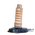 Puzzle 3D LED Krzywa wieża w Pizie (wersja nocna)