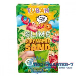 Zestaw DIY Slime i piasek dynamiczny XL