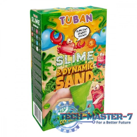Zestaw DIY Slime i piasek dynamiczny XL Zestaw DIY Slime i piasek dynamiczny XL