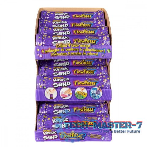 Zestaw Kinetic Sand - piasek kinetyczny w tubie MIX Zestaw Kinetic Sand - piasek kinetyczny w tubie MIX