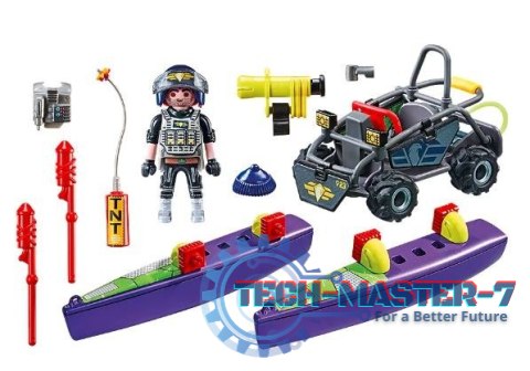 Zestaw z figurką City Action 71147 Quad terenowy jednostki specjalnej Zestaw z figurką City Action 71147 Quad terenowy jednostki specjalnej