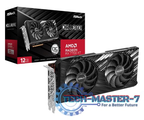 Karta graficzna Radeon RX 7700 XT CHALLENGER OC 12G GDDR6 192bit Karta graficzna Radeon RX 7700 XT CHALLENGER OC 12G GDDR6 192bit