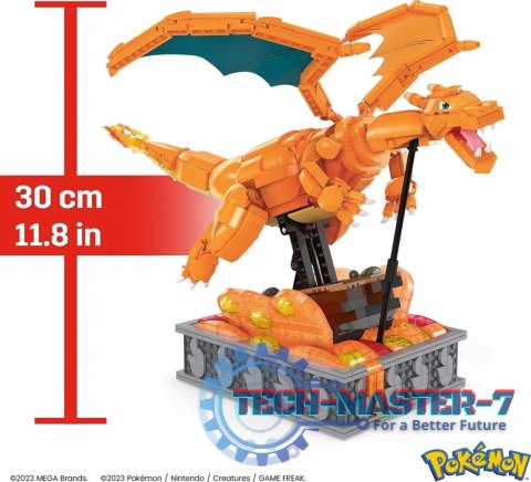 Klocki Mega Pokemon Mechaniczny Charizard Klocki Mega Pokemon Mechaniczny Charizard