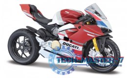 Model metalowy Motocykl Ducati Pani gale V4 Corse 1/18 z podstawką