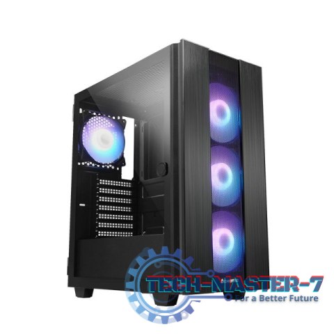 Obudowa GS-02B-OP Hunter 2 Midi Tower 4xRGB USBC Obudowa GS-02B-OP Hunter 2 Midi Tower 4xRGB USBC