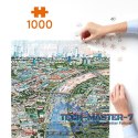 Puzzle Puzzlove Miasto Warszawa 1000 elementów
