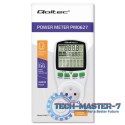 Watomierz Licznik zużycia energii PM0627 z historią pomiaru | 3680W | 16A | LCD