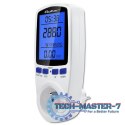 Watomierz licznik zużycia energii PM0626 | 3680W | 16A | LCD