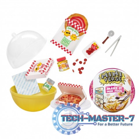 Akcesoria Miniverse Mak It Mini Foods Cafe display 18 sztuk Akcesoria Miniverse Mak It Mini Foods Cafe display 18 sztuk