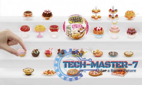 Akcesoria Miniverse Mak It Mini Foods Cafe display 18 sztuk Akcesoria Miniverse Mak It Mini Foods Cafe display 18 sztuk