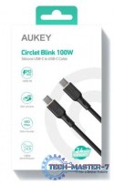 CB-SCC101 silikonowy kabel USB C - USB C | 1m | 5A | 100W PD | 20V