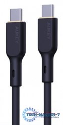 CB-SCC101 silikonowy kabel USB C - USB C | 1m | 5A | 100W PD | 20V