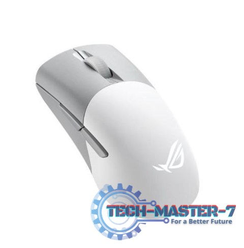 Mysz gamingowa ROG Keris Wireless AimPoint White RF/BT/USB Mysz gamingowa ROG Keris Wireless AimPoint White RF/BT/USB