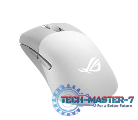 Mysz gamingowa ROG Keris Wireless AimPoint White RF/BT/USB Mysz gamingowa ROG Keris Wireless AimPoint White RF/BT/USB