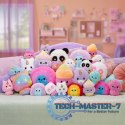 Pluszak Duży Fluffie Stuffiez Asst - Tęcza