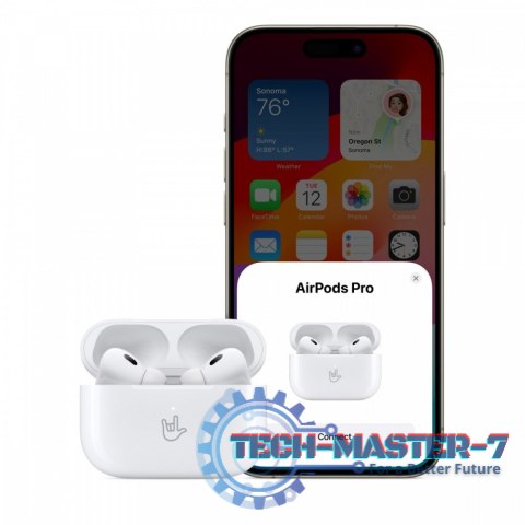 Słuchawki AirPods Pro (2. generacji) z etui ładującym MagSafe (USB-C) Słuchawki AirPods Pro (2. generacji) z etui ładującym MagSafe (USB-C)