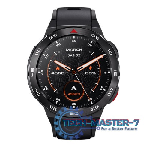 Smartwatch GS PRO 1.43 cala 460 mAh czarny Smartwatch GS PRO 1.43 cala 460 mAh czarny