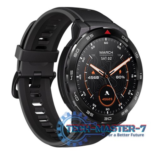 Smartwatch GS PRO 1.43 cala 460 mAh czarny Smartwatch GS PRO 1.43 cala 460 mAh czarny