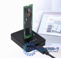 Stacja dokujaca dysków M.2 SATA i NVME USB-C