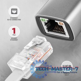 ADE-TXCA Karta sieciowa Gigabit Ethernet adapter, USB-C (USB-A redukcja) 3.2 Gen 1, instalacja automatyczna