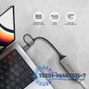 ADE-TXCA Karta sieciowa Gigabit Ethernet adapter, USB-C (USB-A redukcja) 3.2 Gen 1, instalacja automatyczna