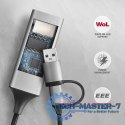 ADE-TXCA Karta sieciowa Gigabit Ethernet adapter, USB-C (USB-A redukcja) 3.2 Gen 1, instalacja automatyczna
