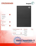 Dysk One Touch 5TB 2,5 STKZ5000400 czarny