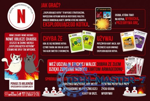 Gra Eksplodujące Kotki Dobro kontra Zło Gra Eksplodujące Kotki Dobro kontra Zło