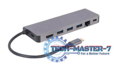 Hub USB-C do HDMI 1xUSB-C GbE 2xUSB-A Card PD Hub USB-C do HDMI 1xUSB-C GbE 2xUSB-A Card PD