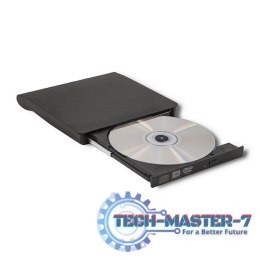 Nagrywarka DVD-RW zewnętrzna | USB 3.0 | Czarna