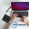 Nagrywarka DVD-RW zewnętrzna | USB 3.0 | Czarna
