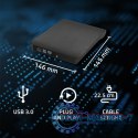 Nagrywarka DVD-RW zewnętrzna | USB 3.0 | Czarna