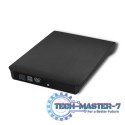 Nagrywarka DVD-RW zewnętrzna | USB 3.0 | Czarna