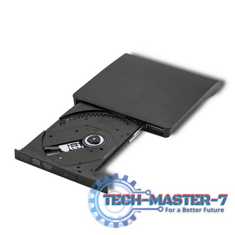 Nagrywarka DVD-RW zewnętrzna | USB 3.0 | Czarna Nagrywarka DVD-RW zewnętrzna | USB 3.0 | Czarna