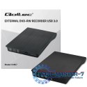 Nagrywarka DVD-RW zewnętrzna | USB 3.0 | Czarna