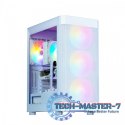 Obudowa I4 TG ATX Mid Tower 4 fans RGB Biała