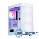 Obudowa I4 TG ATX Mid Tower 4 fans RGB Biała