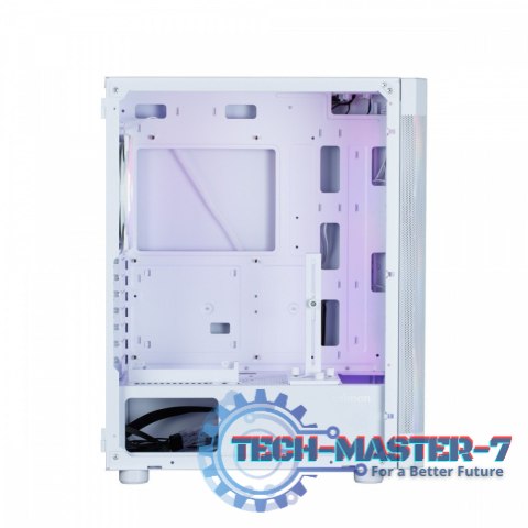 Obudowa I4 TG ATX Mid Tower 4 fans RGB Biała Obudowa I4 TG ATX Mid Tower 4 fans RGB Biała