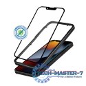 Szkło ochronne Anti-Bacterial 3D Armour Glass iPhone 14 / iPhone 13 / iPhone 13 Pro z ramką instalacyjną