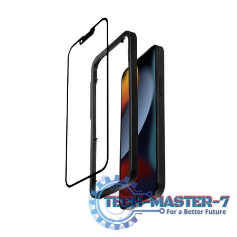 Szkło ochronne Anti-Bacterial 3D Armour Glass iPhone 14 / iPhone 13 / iPhone 13 Pro z ramką instalacyjną Szkło ochronne Anti-Bacterial 3D Armour Glass iPhone 14 / iPhone 13 / iPhone 13 Pro z ramką instalacyjną