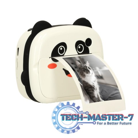 Aparat fotograficzny natychmiastowy drukarka termiczna + wkłady karta 32GB panda Aparat fotograficzny natychmiastowy drukarka termiczna + wkłady karta 32GB panda