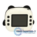 Aparat fotograficzny natychmiastowy drukarka termiczna + wkłady karta 32GB panda