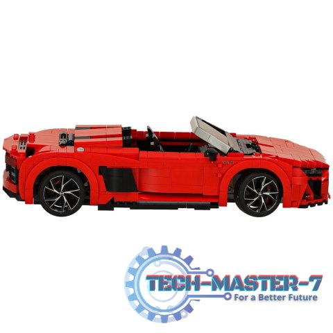 Samochód Rastar 93800 AUDI R8 Spyder 1:14 klocki 1440 el. Samochód Rastar 93800 AUDI R8 Spyder 1:14 klocki 1440 el.