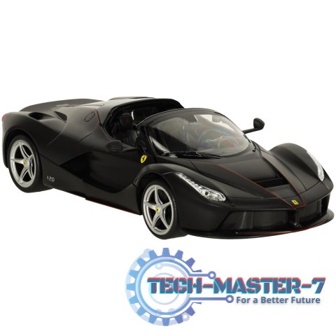 Samochód zdalnie sterowany Rastar 75800 Ferrari LaFerrari Aperta 1:14 czarny Samochód zdalnie sterowany Rastar 75800 Ferrari LaFerrari Aperta 1:14 czarny